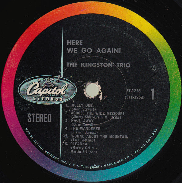 The Kingston Trio* - Here We Go Again! - LP
