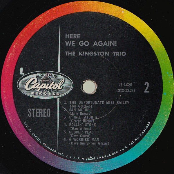 The Kingston Trio* - Here We Go Again! - LP