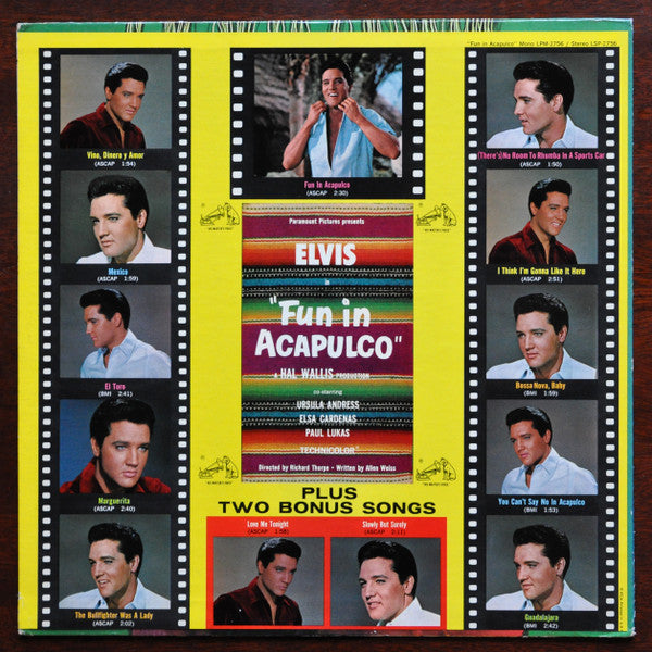 Elvis Presley - Fun In Acapulco - LP
