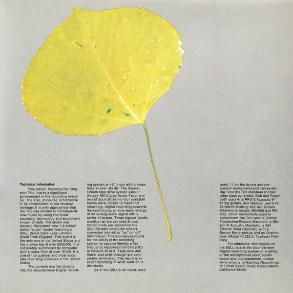 Kingston Trio - Aspen Gold - LP