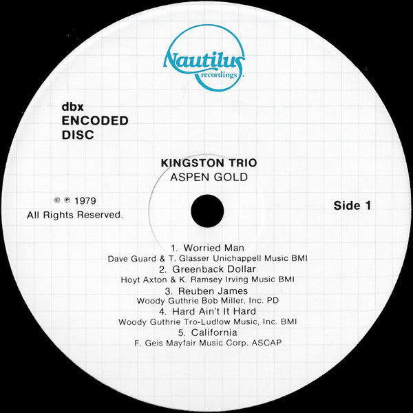 Kingston Trio - Aspen Gold - LP