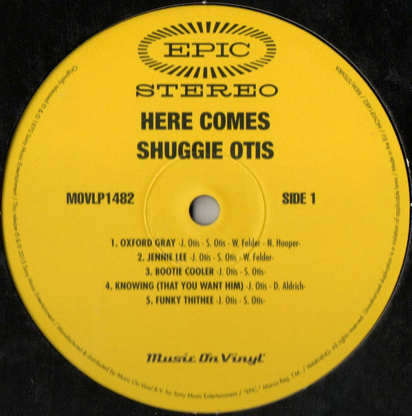 Shuggie Otis - Here Comes Shuggie Otis - LP