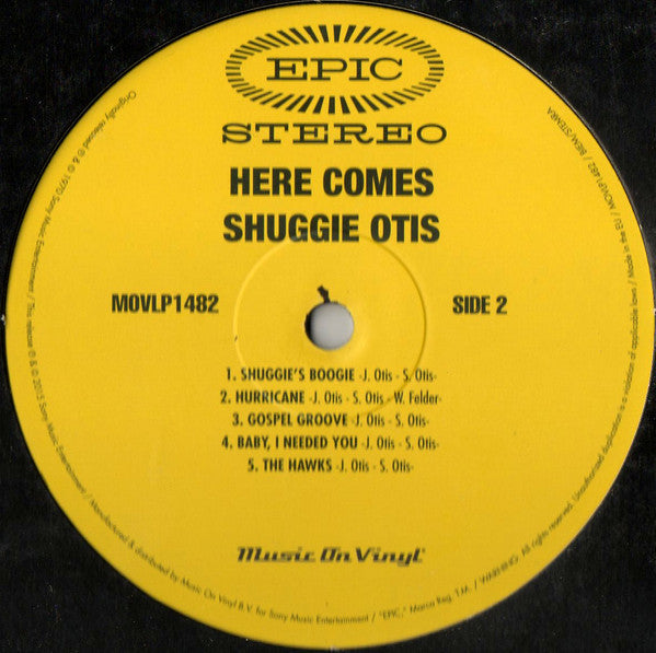 Shuggie Otis - Here Comes Shuggie Otis - LP