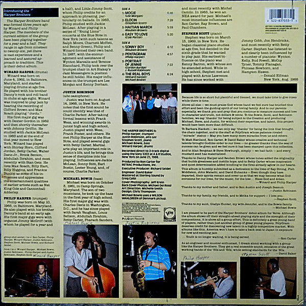 The Harper Brothers - The Harper Brothers - LP