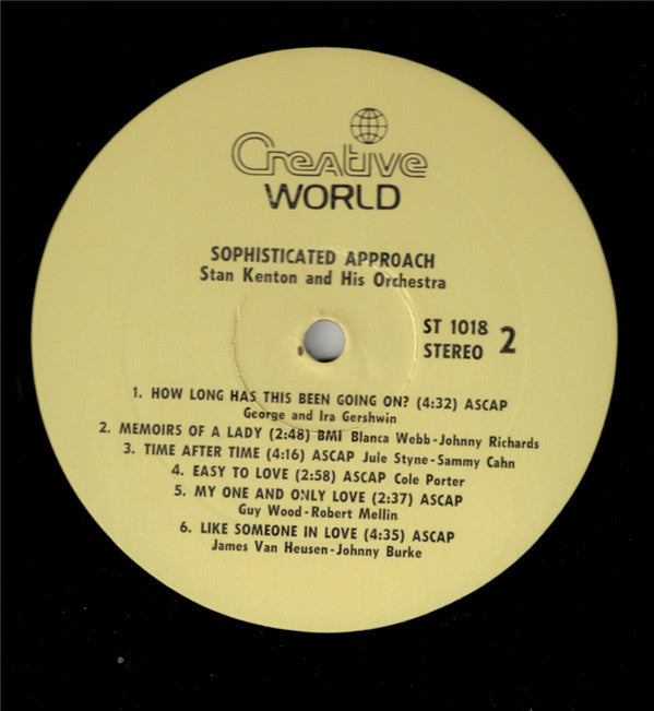Stan Kenton And His Orchestra - Sophisticated Approach - LP