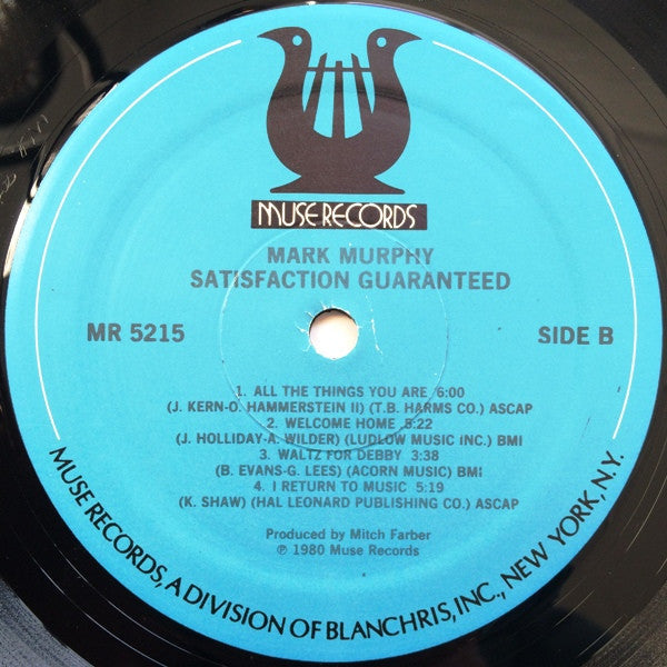 Mark Murphy - Satisfaction Guaranteed - LP