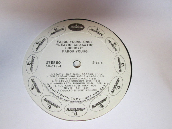 Faron Young - Faron Young Sings "Leavin' And Sayin' Goodbye" - LP