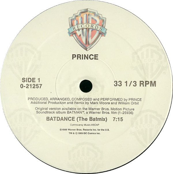 Prince - Batdance (The Batmix) - LP