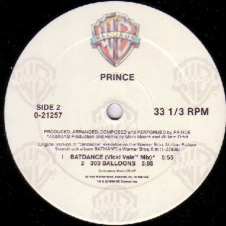 Prince - Batdance (The Batmix) - LP