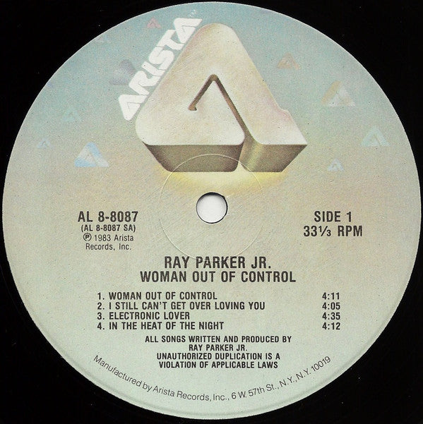 Ray Parker Jr. - Woman Out Of Control - LP