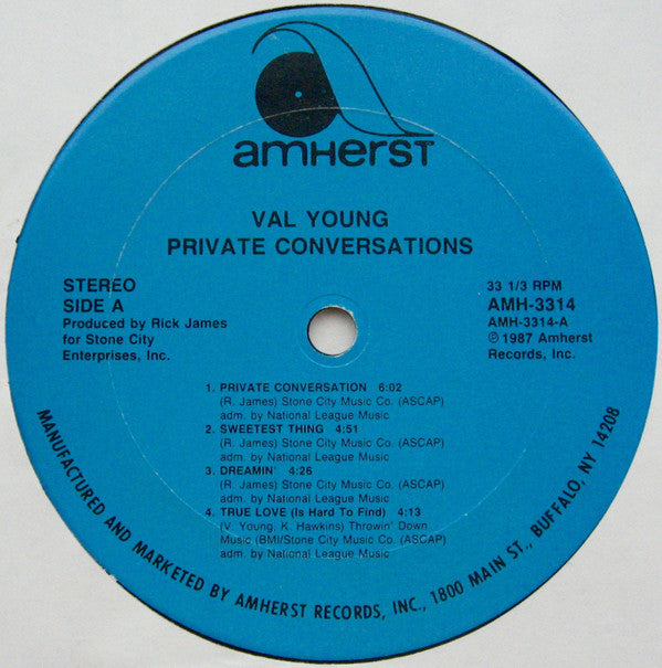 Val Young - Private Conversations - LP