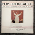 Pope John Paul II* - Sings At The Festival Of Sacrosong - LP