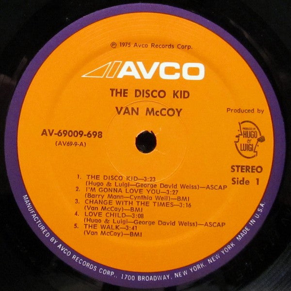 Van McCoy - The Disco Kid - LP