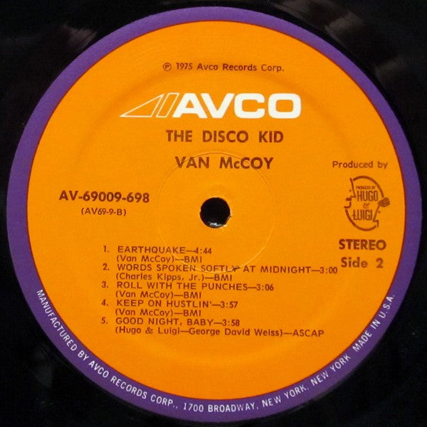 Van McCoy - The Disco Kid - LP