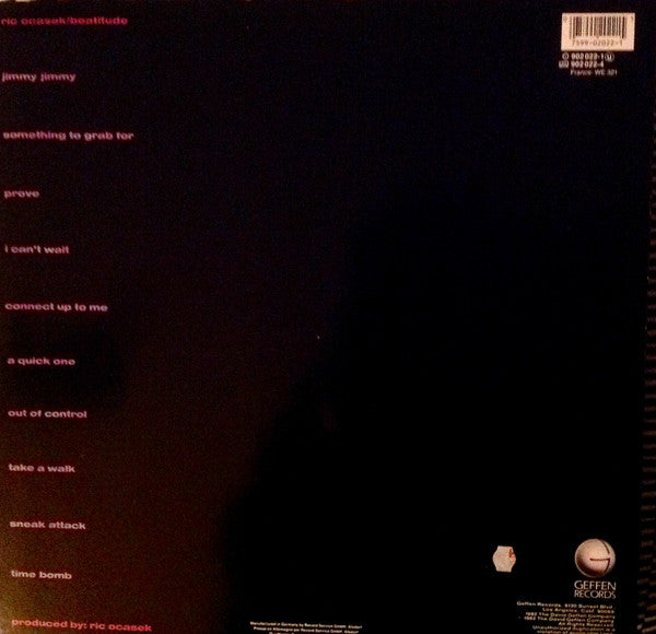 Ric Ocasek - Beatitude - LP