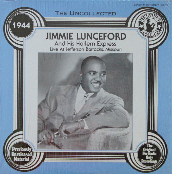 Jimmie Lunceford And His Harlem Express - Live At Jefferson Barracks, Missouri  1944 - LP