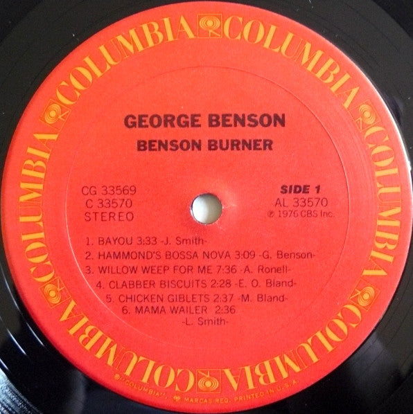 George Benson - Benson Burner - LP