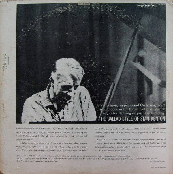 Stan Kenton - The Ballad Style Of Stan Kenton - LP