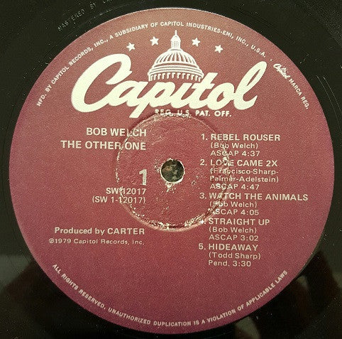 Bob Welch - The Other One