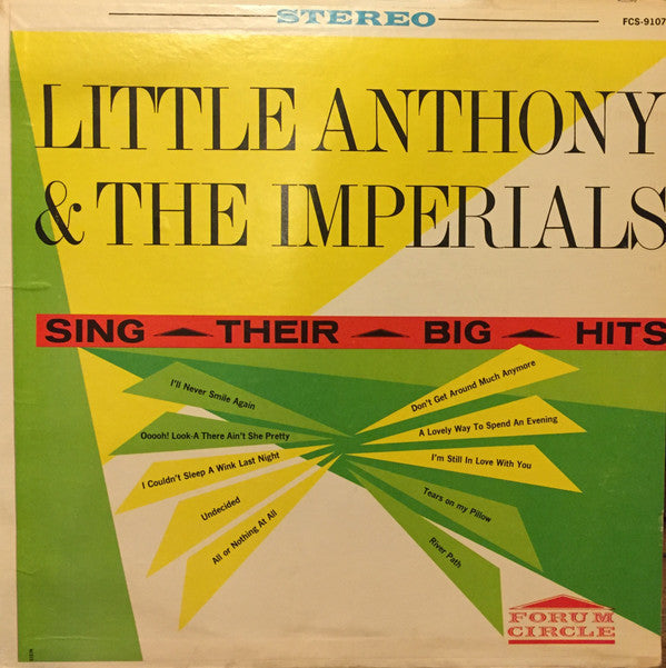 Little Anthony & The Imperials - Sing Their Big Hits - LP