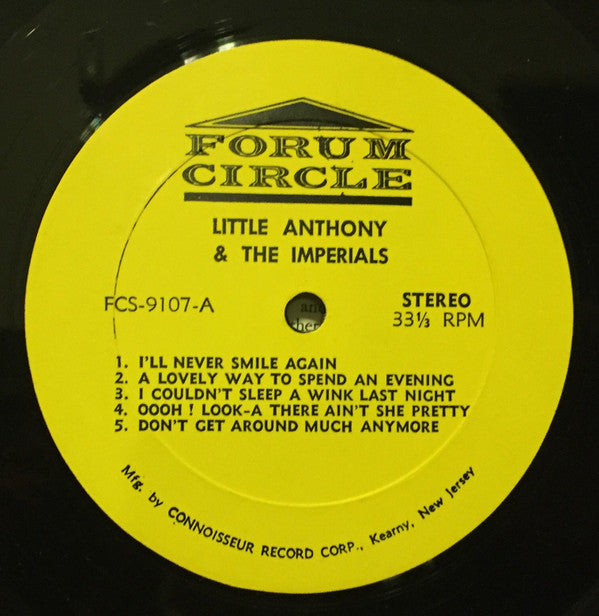 Little Anthony & The Imperials - Sing Their Big Hits - LP