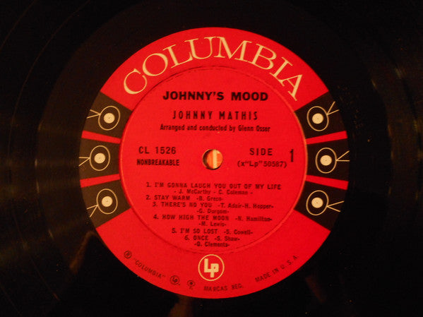 Johnny Mathis - Johnny's Mood - LP