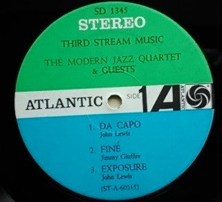 The Modern Jazz Quartet - Third Stream Music - LP