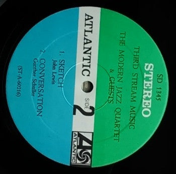 The Modern Jazz Quartet - Third Stream Music - LP