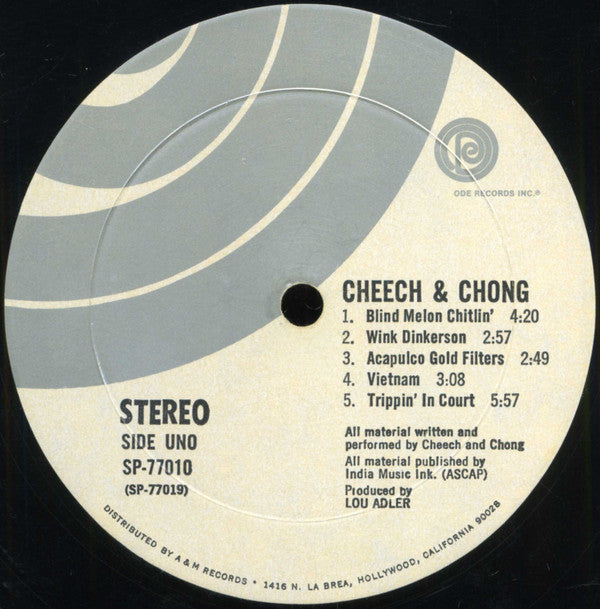 Cheech & Chong - Cheech And Chong - LP