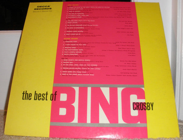 Bing Crosby - The Best Of Bing - LP