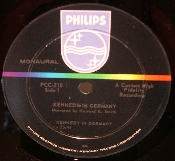 John F. Kennedy, Howard K. Smith - Kennedy In Germany - LP