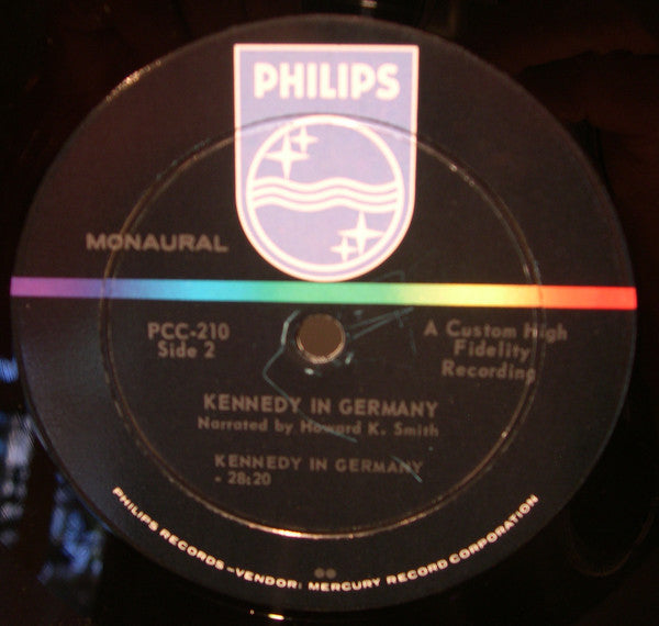 John F. Kennedy, Howard K. Smith - Kennedy In Germany - LP
