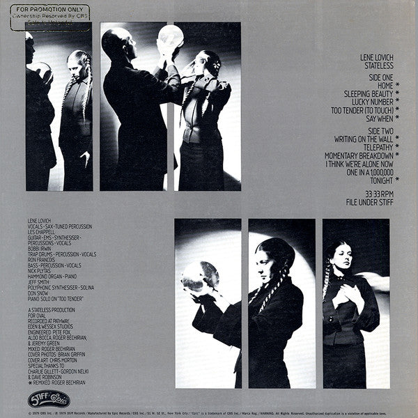 Lene Lovich - Stateless - LP