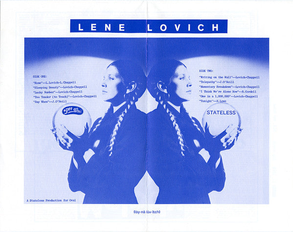 Lene Lovich - Stateless - LP