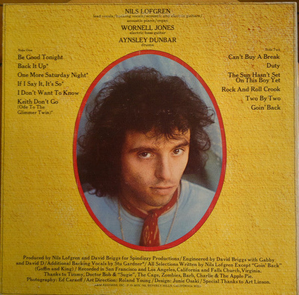Nils Lofgren - Nils Lofgren - LP