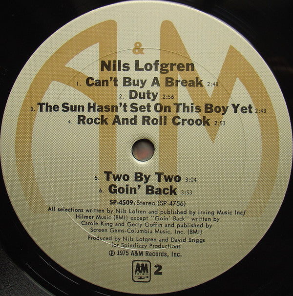 Nils Lofgren - Nils Lofgren - LP