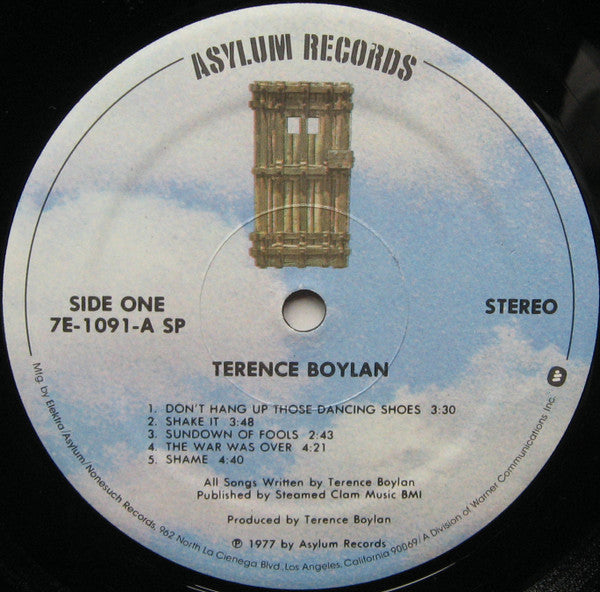 Terence Boylan - Terence Boylan - LP