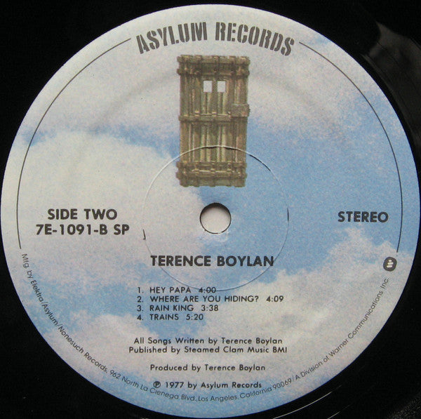 Terence Boylan - Terence Boylan - LP