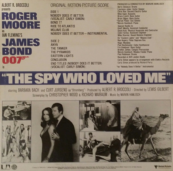 Marvin Hamlisch - The Spy Who Loved Me (Original Motion Picture Score) - LP