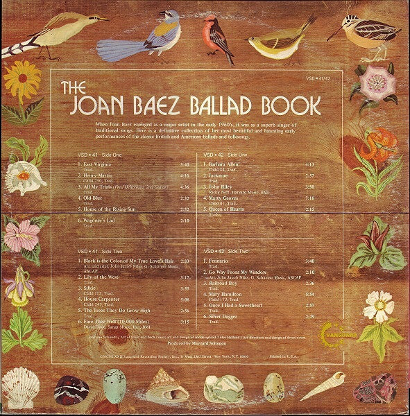 Joan Baez - The Joan Baez Ballad Book - LP