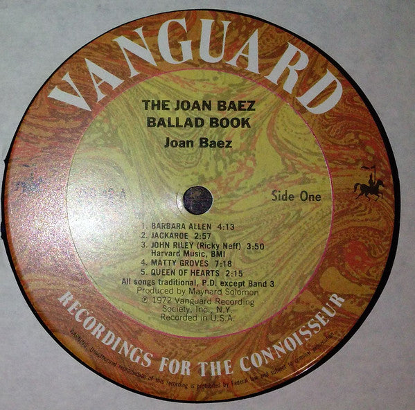 Joan Baez - The Joan Baez Ballad Book - LP