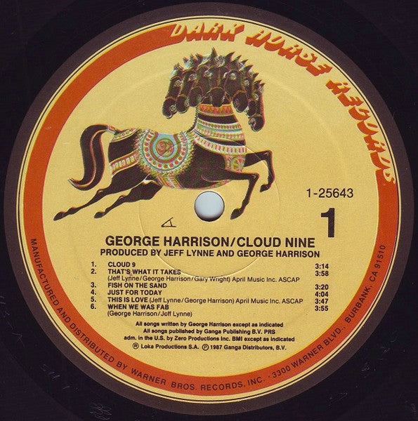 George Harrison - Cloud Nine - LP