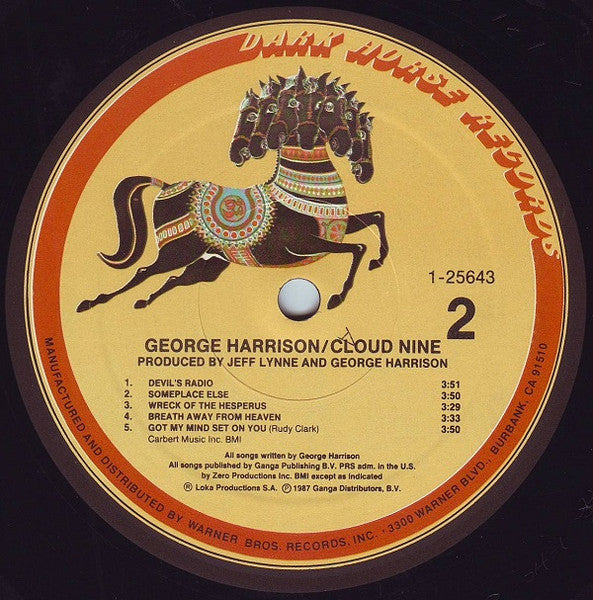 George Harrison - Cloud Nine - LP
