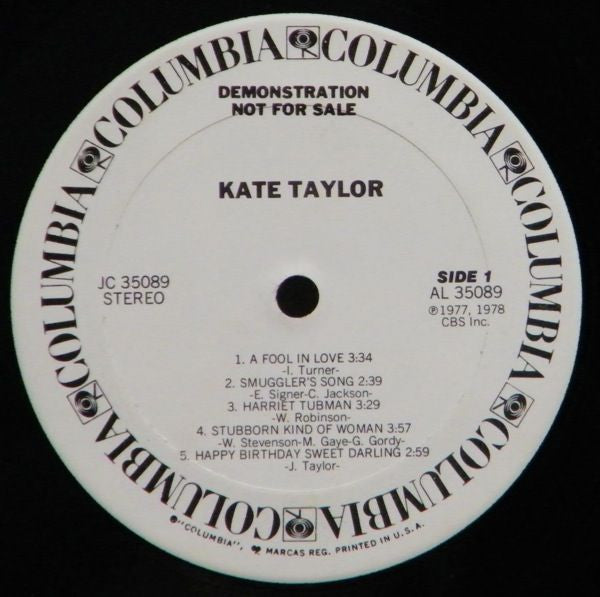 Kate Taylor - Kate Taylor - LP
