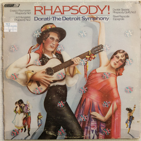 The Detroit Symphony Orchestra*, Antal Dorati - Rhapsody! - LP