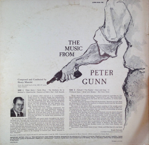 Henry Mancini - The Music From "Peter Gunn"