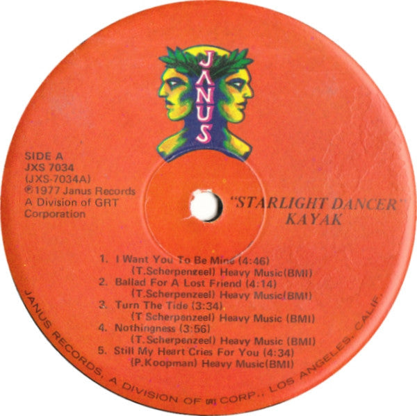 Kayak - Starlight Dancer - LP