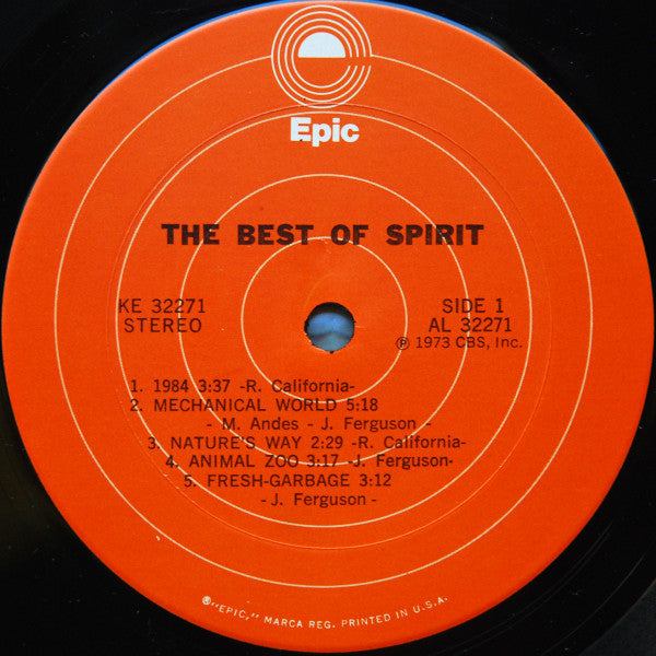 Spirit (8) - The Best Of Spirit - LP