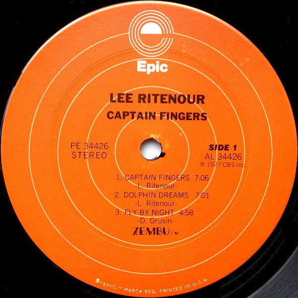 Lee Ritenour - Captain Fingers - LP
