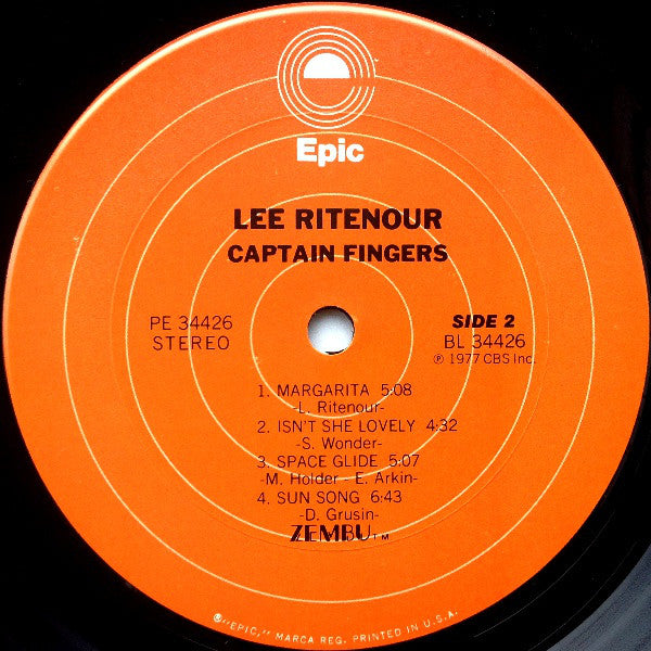 Lee Ritenour - Captain Fingers - LP